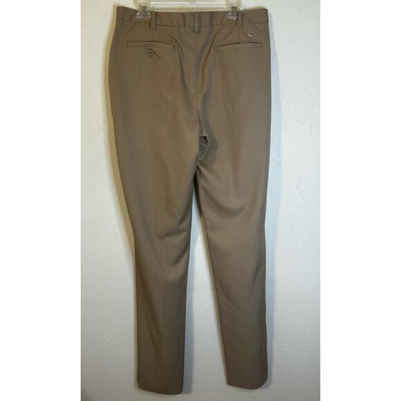 NIKE Golf Men’s Pants Dry Fit Khaki Size 36 Unhemmed - Picture 2 of 8